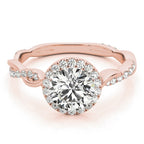 Braided Halo Special With 1.50 carat  $1999.00                       Total