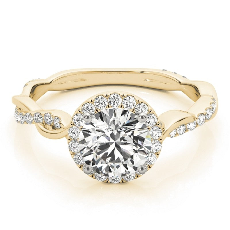 Braided Halo Special With 1.50 carat  $1999.00                       Total