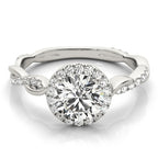 Braided Halo Special With 1.50 carat  $1999.00                       Total