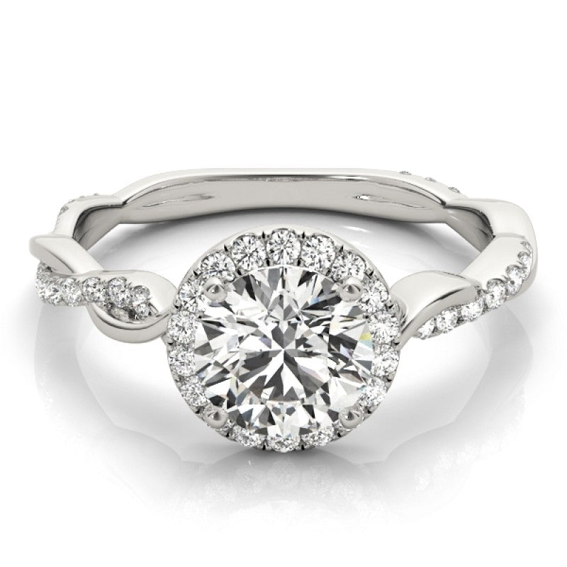 Braided Halo Special With 1.50 carat  $1999.00                       Total