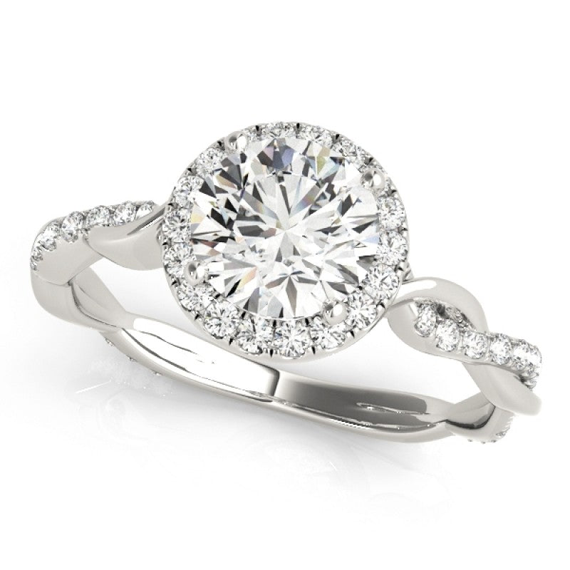 Braided Halo Special With 1.50 carat  $1999.00                       Total