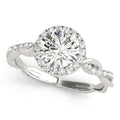 Braided Halo Special With 1.50 carat  $1999.00                       Total
