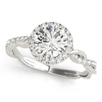 Braided Halo Special With 1.50 carat  $1999.00                       Total
