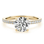 Hidden Halo Engagement Ring 1.30ct. (Diamonds & Setting) regular $2150.00 NOW $1599.00