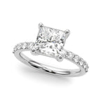 Princess & Diamond Accents  2.86 carat Regular $4450 NOW 2450.00 (Diamond and Setting)