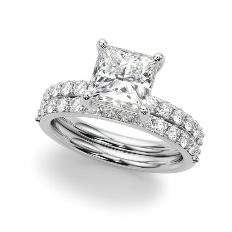 Princess & Diamond Accents  2.86 carat Regular $4450 NOW 2450.00 (Diamond and Setting)
