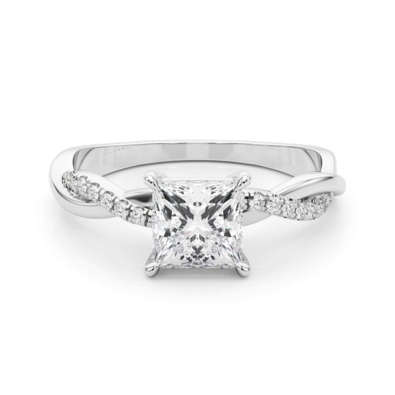 Princess & Diamond Accents  2.86 carat Regular $4450 NOW 2450.00 (Diamond and Setting)