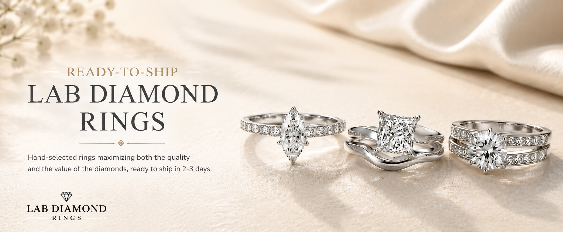 Ready-to-Ship Diamond Engagement Rings