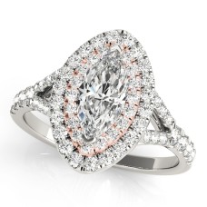 Double Halo Marquise $1999.00