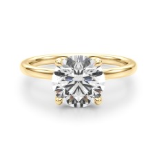 4 Prong Tulip Hidden Halo $1199.00