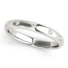   Bezel Set Band with Diamonds $999.00