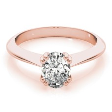 Split Prong Oval Solitaire $1179.00