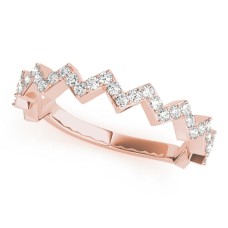 Zig Zag Stackable Band