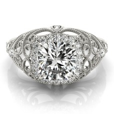 Bourbon Street Cushion   $2179 1.25 Carat tw