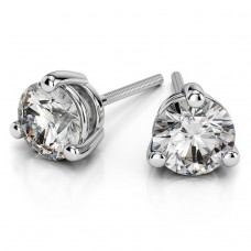  Martini Earrings Lab Diamonds 4.00 ct.Total Weights