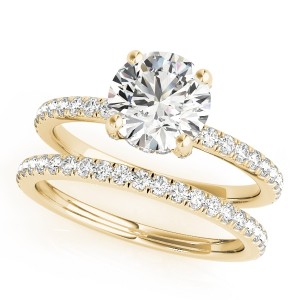 Hidden Halo With Diamond Accents Engagement Ring $999.00