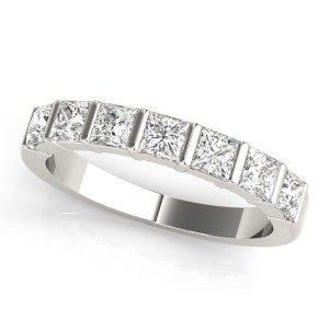  Princess Cut Diamond Wedding Band 1.12 carat Totql weight $1599.00